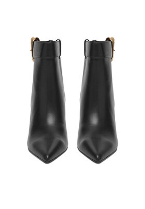 Eva Minge Botki EO-GAIA-2502-105 Czarny. Kolor: czarny. Materiał: skóra