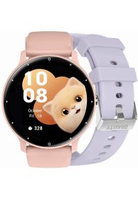 Gravity - Zegarek dziecięcy SMARTWATCH - GT1-10 PRO PK/PK/PU. Rodzaj zegarka: smartwatch