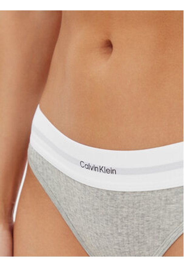 Calvin Klein Underwear Figi klasyczne LV00QF8022 Szary. Kolor: szary. Materiał: bawełna