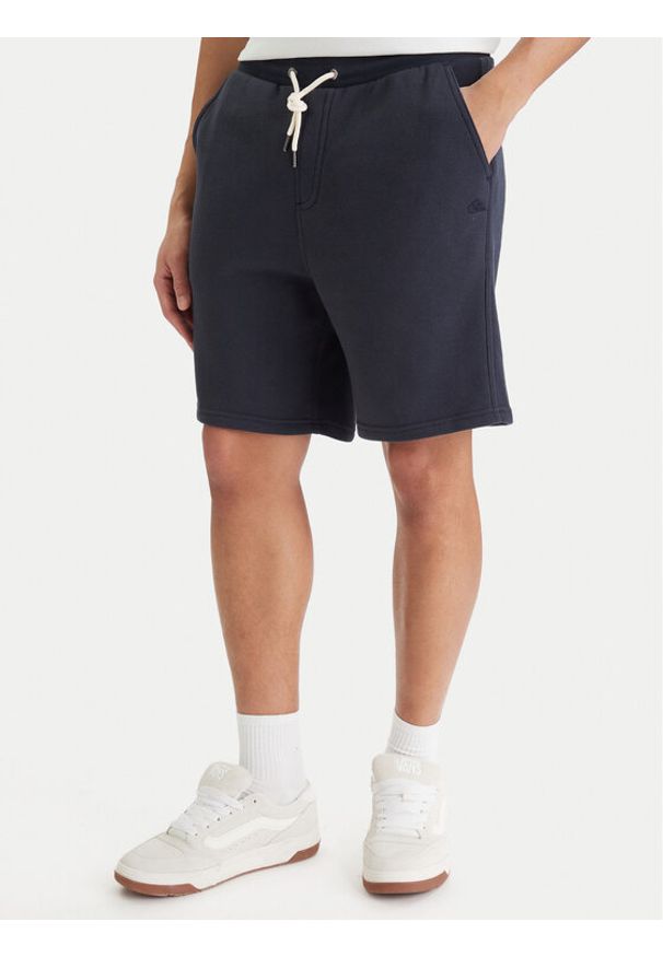 Quiksilver Szorty sportowe Salt Water EQYFB03392 Granatowy Regular Fit. Kolor: niebieski. Materiał: bawełna. Styl: sportowy