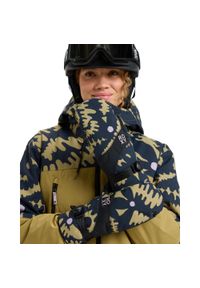 Roxy - Techniczne rękawice do sportów zimowych damskie ROXY JETTY. Kolor: beżowy. Materiał: poliester, materiał. Sezon: zima. Sport: narciarstwo #1