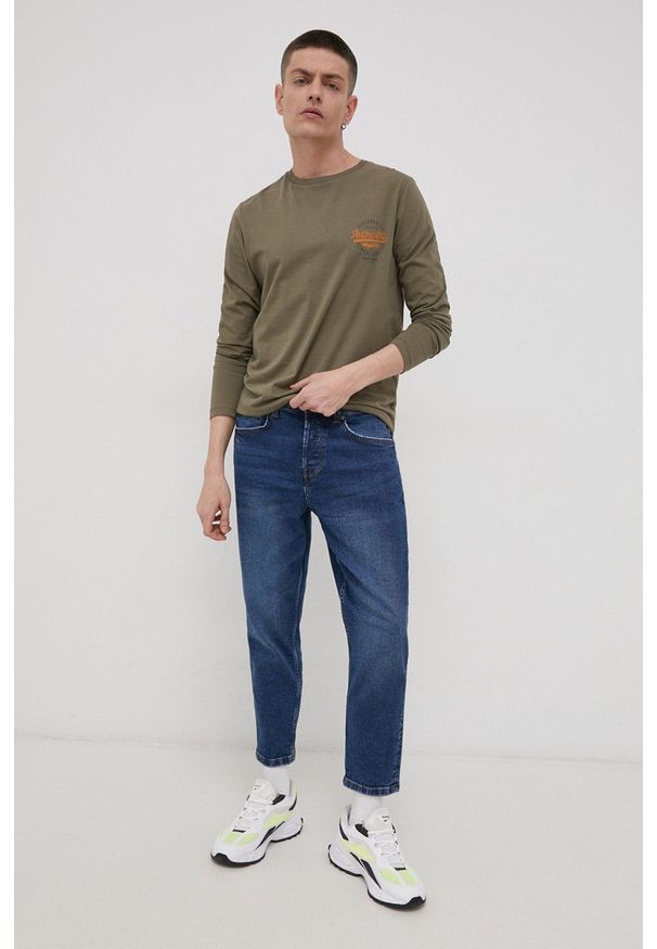 Only & Sons Jeansy męskie. Kolor: niebieski