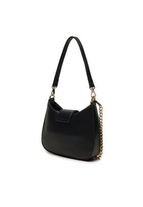 VALENTINO - Valentino Torebka Divina VBS1R417G Czarny. Kolor: czarny. Materiał: skórzane