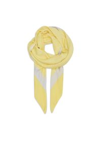 Calvin Klein Chusta Geo Minimal K60K610227 Żółty. Kolor: żółty. Materiał: wiskoza #1
