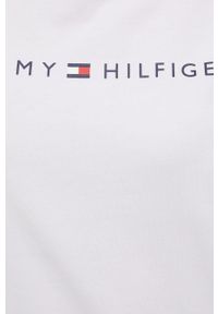 TOMMY HILFIGER - Tommy Hilfiger komplet piżamowy kolor biały bawełniana. Kolor: biały. Materiał: bawełna. Długość: krótkie