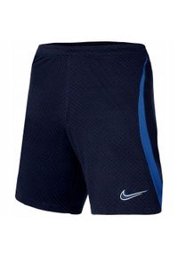 Nike - Męskie Spodenki Strike 22 DriFIT. Kolor: niebieski. Sport: turystyka piesza