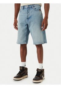 G-Star RAW - G-Star Raw Szorty jeansowe Deeggie D28474-D788 Niebieski Regular Fit. Kolor: niebieski. Materiał: bawełna #1