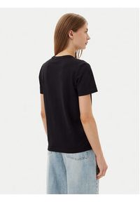 Calvin Klein Jeans T-Shirt LV047B224G Czarny Regular Fit. Kolor: czarny. Materiał: bawełna #5