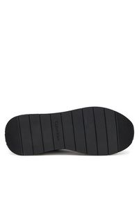 Calvin Klein Sneakersy Low Prof Runn Laceup Rubb Lth HM0HM01707 Czarny. Kolor: czarny. Materiał: nubuk, skóra