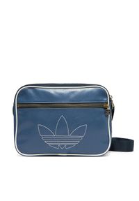 Adidas - adidas Torebka Airliner JC8302 Niebieski. Kolor: niebieski. Materiał: skórzane