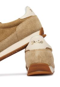 Polo Ralph Lauren Sneakersy 804P08219001 Brązowy. Kolor: brązowy. Materiał: zamsz, skóra #2
