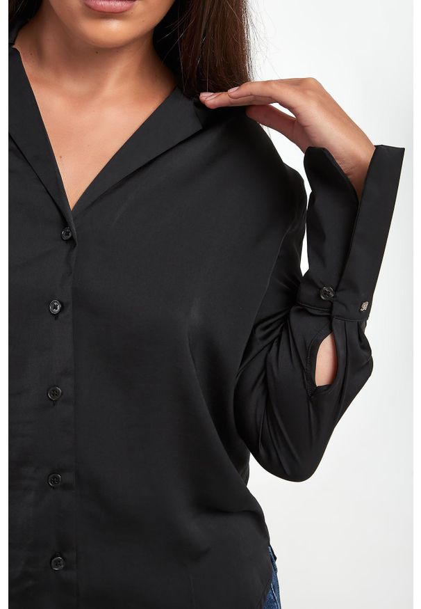 Koszula damska satynowa DKNY. Materiał: satyna