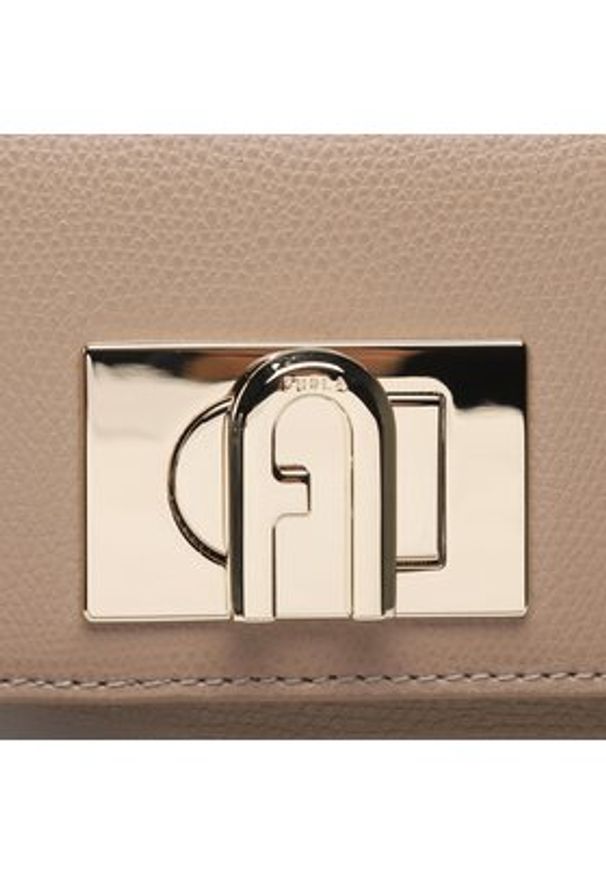 Furla Torebka 1927 WB00109-ARE000-1257S-1-007-20-BG-B Brązowy. Kolor: brązowy. Materiał: skórzane