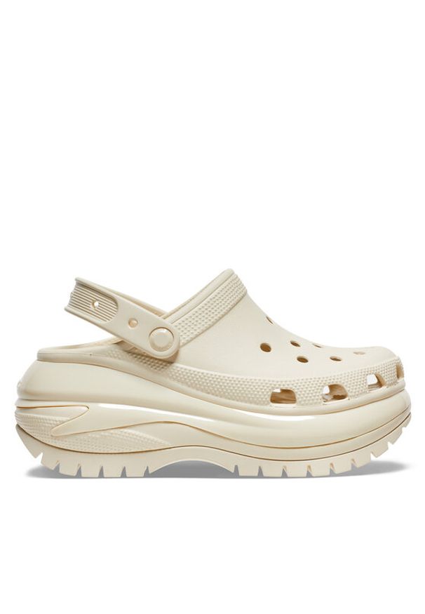 Crocs Klapki Mega Crush Clog 207988 Beżowy. Kolor: beżowy