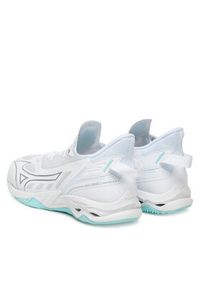 Mizuno Buty halowe Wave Mirage 5 X1GB2350 Biały. Kolor: biały. Materiał: skóra. Model: Mizuno Wave