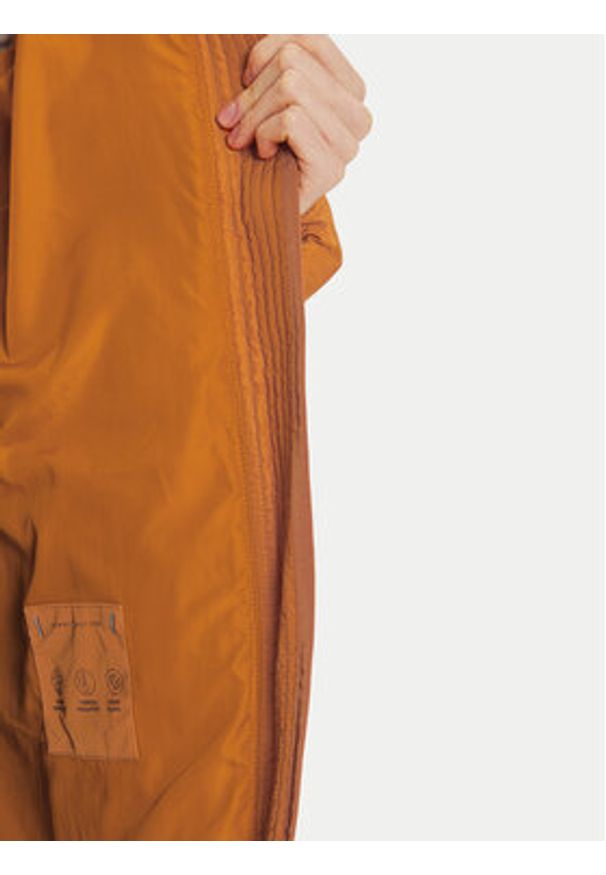 TOMMY HILFIGER - Tommy Hilfiger Kurtka puchowa WW0WW42743 Pomarańczowy Regular Fit. Kolor: pomarańczowy. Materiał: syntetyk