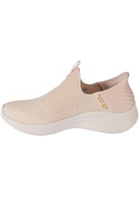 skechers - Buty sportowe Sneakersy damskie, Ultra Flex 3.0 - Cozy Streak. Kolor: beżowy. Sport: turystyka piesza