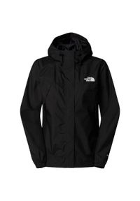 Kurtka turystyczna damska The North Face W Antora Rain. Kolor: czarny. Sport: turystyka piesza