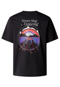 The North Face T-Shirt Unisex SS Never Stop NF0A8C3A Czarny Relaxed Fit. Kolor: czarny. Materiał: bawełna #3