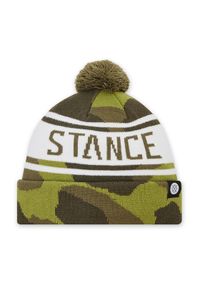 Stance Czapka Og Pom A262D21OG Zielony. Kolor: zielony. Materiał: akryl, materiał