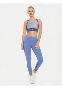 Reebok Legginsy Lux Contour Tight 100076337 Niebieski Slim Fit. Kolor: niebieski. Materiał: syntetyk #3