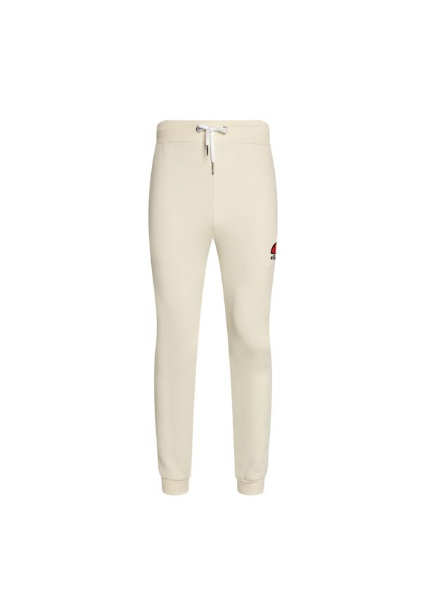 Spodnie męskie Ellesse Ovest Jog. Kolor: biały. Materiał: dresówka. Sport: joga i pilates