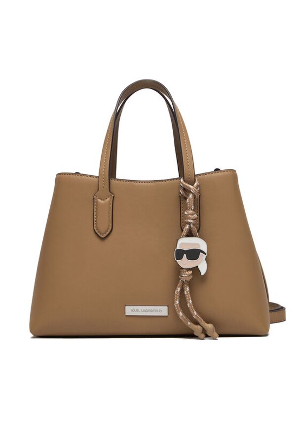 Karl Lagerfeld - KARL LAGERFELD Torebka B1W30003 Brązowy. Kolor: brązowy. Materiał: skórzane