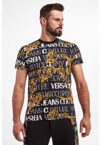Versace Jeans Couture - T-shirt VERSACE JEANS COUTURE. Wzór: napisy