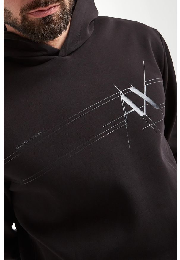Armani Exchange - Bluza męska z kapturem ARMANI EXCHANGE. Typ kołnierza: kaptur