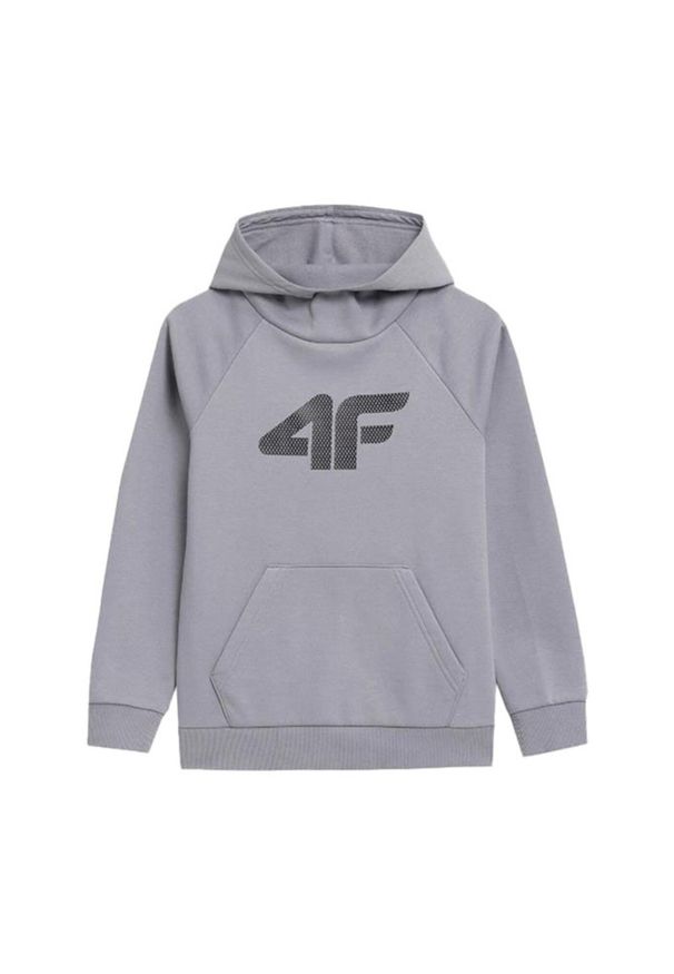4f - Bluza Dziecięce 4F. Kolor: szary