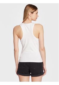Calvin Klein Jeans Top J20J220765 Biały Regular Fit. Kolor: biały. Materiał: bawełna #5