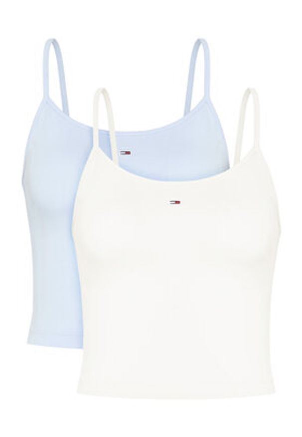 Tommy Jeans Komplet topów Essential DW0DW18148 Kolorowy Regular Fit. Materiał: bawełna. Wzór: kolorowy