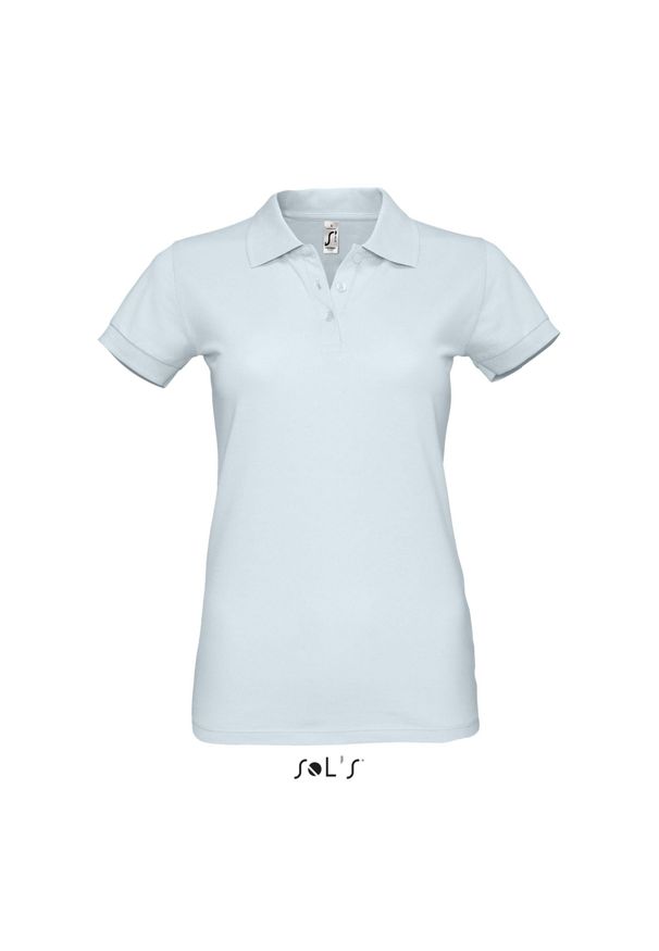 SOL'S - Damska koszulka polo Sol's Perfect. Typ kołnierza: polo. Kolor: niebieski