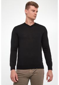 Liu Jo - Sweter męski z wełny merino LIU JO. Materiał: wełna #4