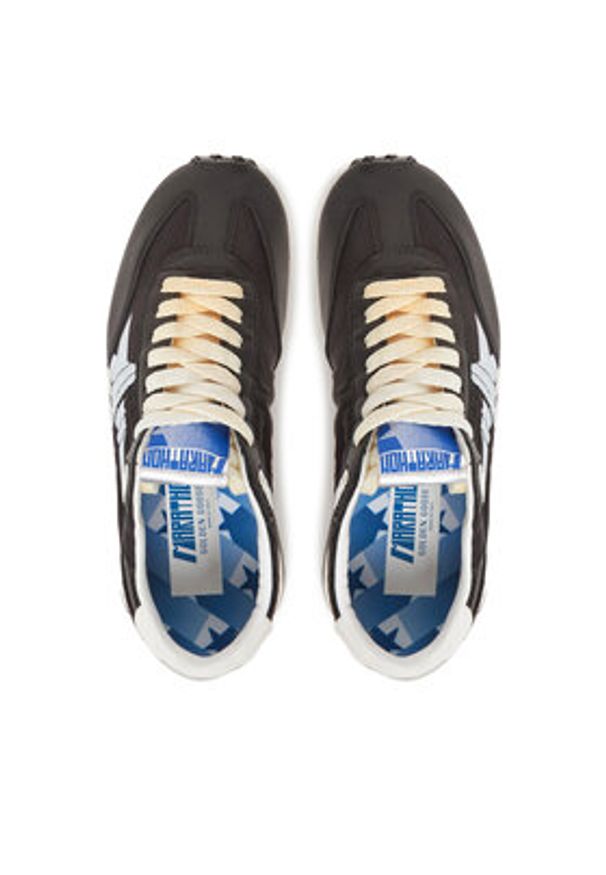 GOLDEN GOOSE Sneakersy Running Marathon M77 GWF00683.F005459.90167 Czarny. Kolor: czarny. Materiał: skóra. Sport: bieganie