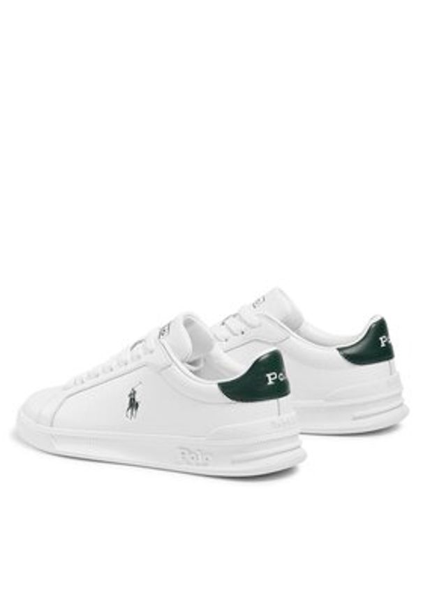 Polo Ralph Lauren Sneakersy Hrt Ct II 809829824004 Biały. Kolor: biały. Materiał: skóra