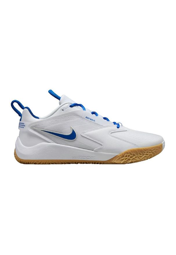 Buty Dorosły Nike Indoor Air Zoom Hyperace 3 niebieski. Kolor: niebieski. Materiał: materiał, syntetyk. Szerokość cholewki: normalna. Model: Nike Zoom. Sport: turystyka piesza
