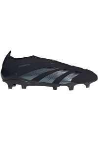 Adidas - Buty piłkarskie adidas Predator Elite Ll Fg M IE1807 czarne. Zapięcie: sznurówki. Kolor: czarny. Materiał: materiał, syntetyk. Szerokość cholewki: normalna. Sport: piłka nożna #7