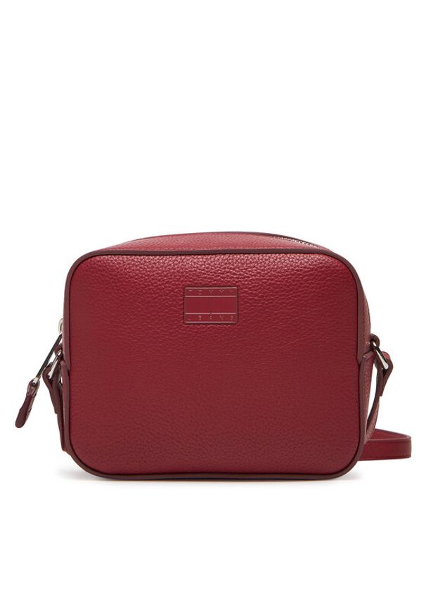 Tommy Jeans Torebka Tjw Must Camera Bag AW0AW17543 Czerwony. Kolor: czerwony. Materiał: skórzane