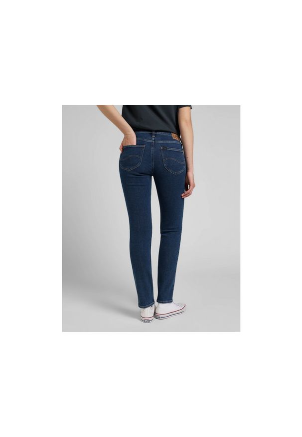 Lee - LEE ELLY DAMSKIE SPODNIE JEANSOWE JEANSY CLEAR INDIGO L305QDKF 112320177