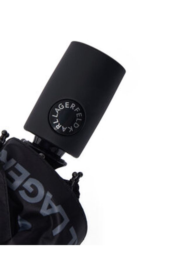 Karl Lagerfeld - KARL LAGERFELD Parasolka A3W50003 Czarny. Kolor: czarny. Materiał: poliester, materiał