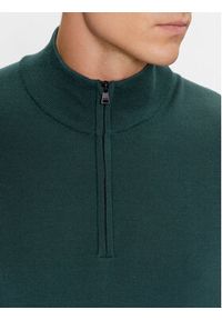 Hugo Sweter San Quirin-M 50474175 Zielony Regular Fit. Kolor: zielony. Materiał: wełna #3