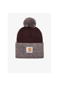 Czapka zimowa damska Carhartt Lookout Hat - deep wine. Kolor: brązowy. Sezon: zima