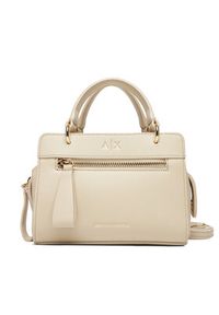 Armani Exchange Torebka XW001212 AF17117 U1092 Beżowy. Kolor: beżowy. Materiał: skórzane #2