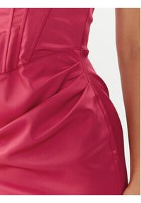 Rinascimento Sukienka koktajlowa CFC0115251003 Różowy Slim Fit. Kolor: różowy. Materiał: syntetyk. Styl: wizytowy #4