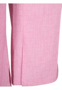Zizzi Spodnie materiałowe M90007B Różowy Regular Fit. Kolor: różowy. Materiał: materiał #4