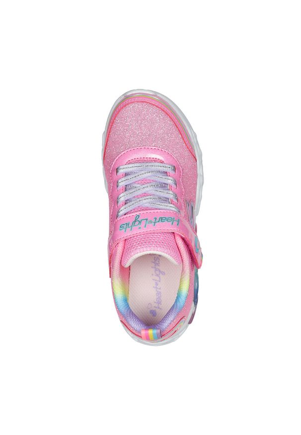 skechers - Tenisówki Skechers Model 303751l Kolor Rose. Kolor: różowy. Materiał: syntetyk, tkanina. Model: Skechers Sport. Sport: turystyka piesza