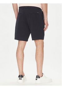 BOSS Szorty materiałowe H-Slice 50540743 Granatowy Regular Fit. Kolor: niebieski. Materiał: bawełna