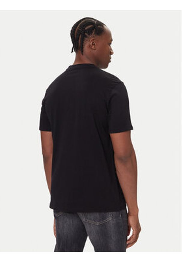 Guess T-Shirt M5BI15 K8FQ4 Czarny Regular Fit. Kolor: czarny. Materiał: bawełna