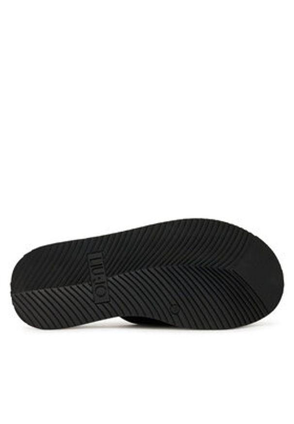 Liu Jo Klapki Dreamy Sandal 05 BA5091 TX001 Czarny. Kolor: czarny. Materiał: materiał